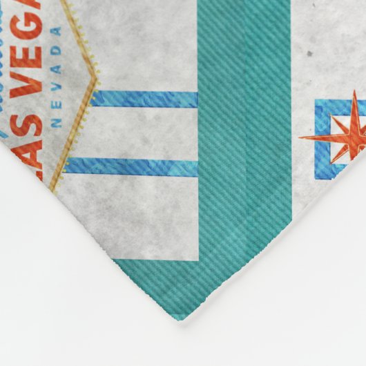 Couverture Polaire signe vegas grunge (Coin)