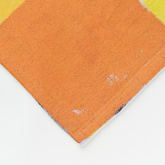 Couverture Polaire Signes en Jaune, Paul Klee (Coin)