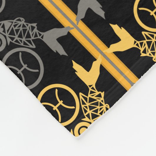 Couverture Polaire Signes zodiaques (Coin)