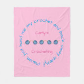 Couverture Polaire S'il vous plaît me remettre mon crochet ... person (Devant)