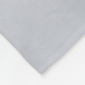 Couverture Polaire Silence d'hiver - Snowboardeur (Coin)