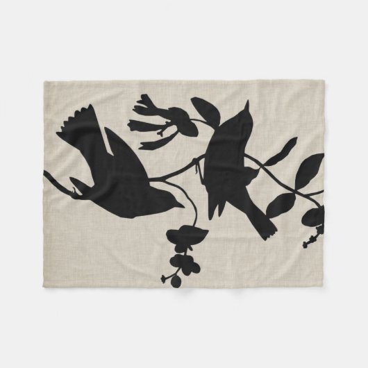 Couverture Polaire Silhouette Audubon IV (Devant (Horizontal))