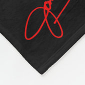 Couverture Polaire Silhouette avec autographe (Coin)