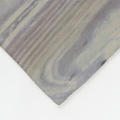 Couverture Polaire Silhouette de l'aquarelle Rustic Wood Galloping Ho (Coin)