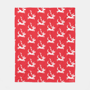 Couverture Polaire Silhouette de Max le renne
