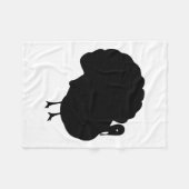 Couverture Polaire Silhouette Turquie (Devant (Horizontal))