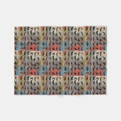 Couverture Polaire silhouettes de l'avion (Devant (Horizontal))