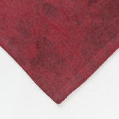 Couverture Polaire Silhouettes en tête de fleurs sur Arrière - plan C (Coin)