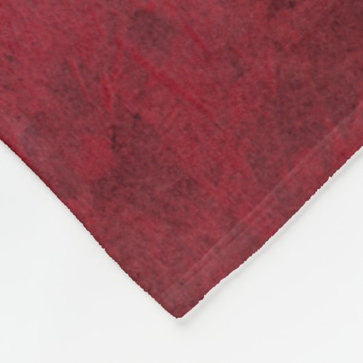 Couverture Polaire Silhouettes en tête de fleurs sur Arrière - plan C (Coin)