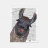 Couverture Polaire Silly Llama (Devant)