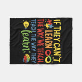 Couverture Polaire S'ils ne peuvent pas apprendre la façon dont nous (Devant (Horizontal))