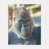 Couverture Polaire Silverback frappant (Devant)