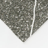 Couverture Polaire Silverglitter photo graduation ajouter nom classe  (Coin)