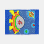 Couverture Polaire Simon et son vaisseau spatial (Devant (Horizontal))