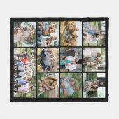 Couverture Polaire Simple 11 Photo Collage Personalized (Devant (Horizontal))