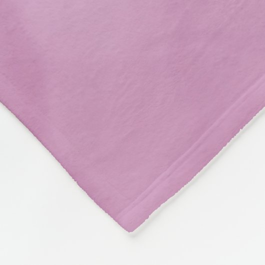 Couverture Polaire Simple clair violet Marbre subtil Monogramme moder (Coin)