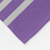 Couverture Polaire Simple Gris pourpre 'Meilleure maman jamais' (Coin)