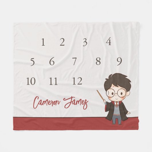 Couverture Polaire Simple Harry Potter Baby Shower (Devant (Horizontal))