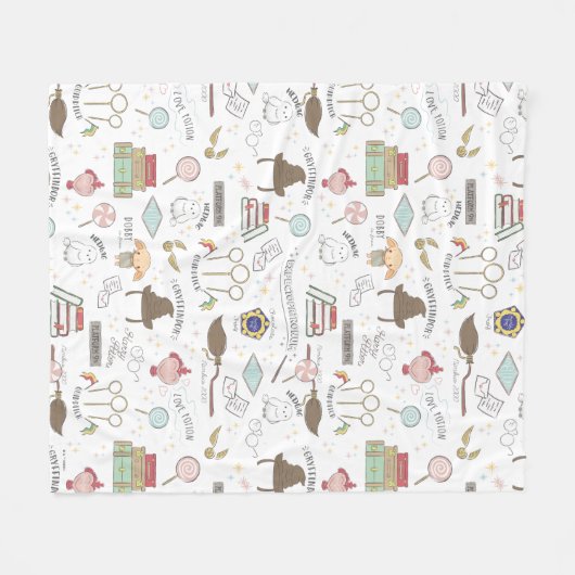 Couverture Polaire Simple Harry Potter - Dobby Baby Shower (Devant (Horizontal))