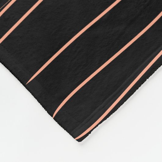 Couverture Polaire Simple monogramme ajouter votre nom lettre man min (Coin)