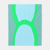 Couverture Polaire simple personnalisé minimal ajouter votre logo adr (Devant)