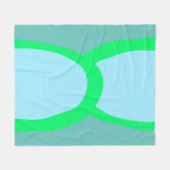 Couverture Polaire simple personnalisé minimal ajouter votre logo adr (Devant (Horizontal))