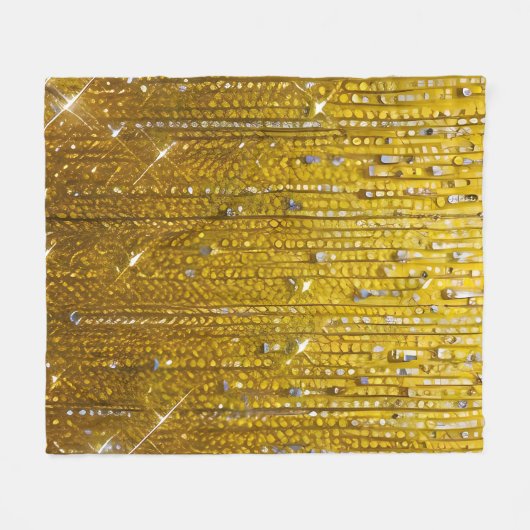 Couverture Polaire Simplement Enspiré Golden Shimmery (Devant (Horizontal))