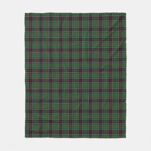Couverture Polaire Sinclair Clan Chasse Tartan Variant Plaid (Devant)