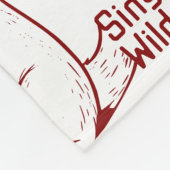 Couverture Polaire Sing Wild (Coin)