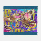 Couverture Polaire Singe égyptien (Devant (Horizontal))