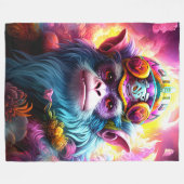 Couverture Polaire Singe Fantastique (Devant (Horizontal))