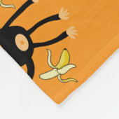 Couverture Polaire Singe mignon (Coin)