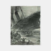 Couverture Polaire Sinking RMS Titanic (Devant)