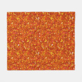 Couverture Polaire Sinopia Orange Parties scintillant (Devant (Horizontal))