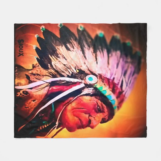Couverture Polaire Sioux Chief  (Devant (Horizontal))
