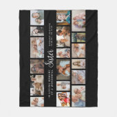 Couverture Polaire Sister Memorial 18 Photo Collage (Devant)