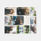 Couverture Polaire Sisters Forever Friends Photo Collage Citation per (Devant (Horizontal))