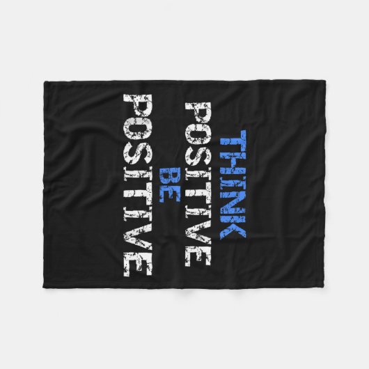 Couverture Polaire Sitive For Motivational Kindness - Sitive Message (Devant (Horizontal))