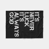 Couverture Polaire Sitive Motivational Religion Love Saying Designs I (Devant (Horizontal))