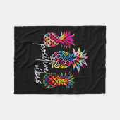 Couverture Polaire Sitive Vibe Ne Transfer Day Infertility Ivf Tie Dy (Devant (Horizontal))