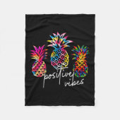 Couverture Polaire Sitive Vibe Ne Transfer Day Infertility Ivf Tie Dy (Devant)