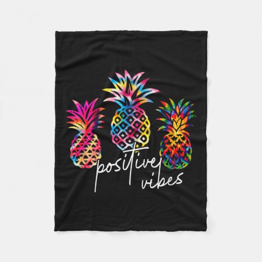 Couverture Polaire Sitive Vibe Ne Transfer Day Infertility Ivf Tie Dy (Devant)