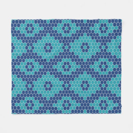 Couverture Polaire Six coins motif 2 (Devant (Horizontal))
