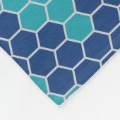 Couverture Polaire Six coins motif 2 (Coin)