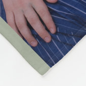 Couverture Polaire Six panneaux votre photo ici (Coin)