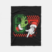 Couverture Polaire Six Seven 67 Funny Christmas Meme Humor Trendy Cou (Devant)