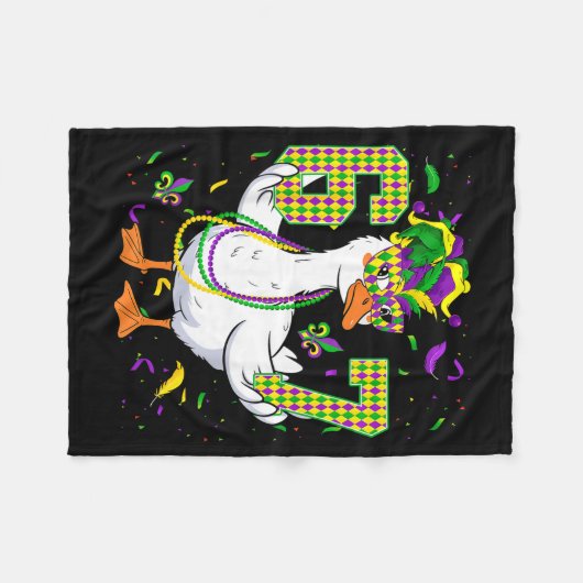 Couverture Polaire Six Seven 67 Meme Goose With Jester Hat & Bead (Devant (Horizontal))