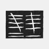Couverture Polaire Six Seven 6 7 Tally Marks 67 Meme 6-7 Numbers Funn (Devant (Horizontal))