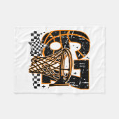 Couverture Polaire Six Seven Basketball, Funny 67 Basketball, Retro G (Devant (Horizontal))