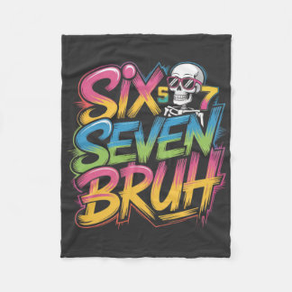 Couverture Polaire six seven bruh